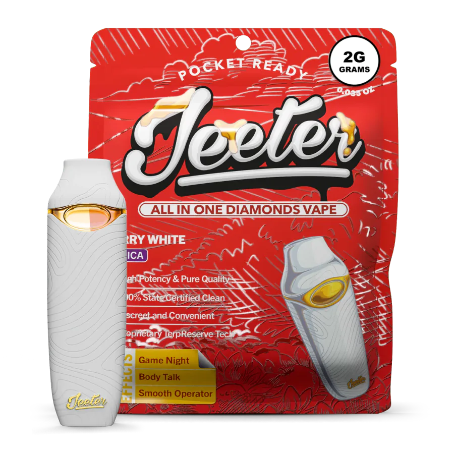 JEETER ALL-IN-ONE LIVE RESIN VAPE 2G – BERRY WHITE