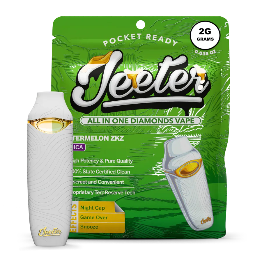 JEETER ALL-IN-ONE LIVE RESIN VAPE 2G – WATERMELON ZKZ