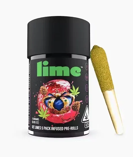 LIL' LIMES - LIVE RESIN AND HASH INFUSED - KING LOUIS XIII (INDICA) product image