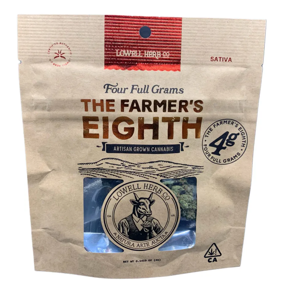 LOWELL HERB CO - FARMERS 1/8 (4G) - KEY LIME JACK - SATIVA product image