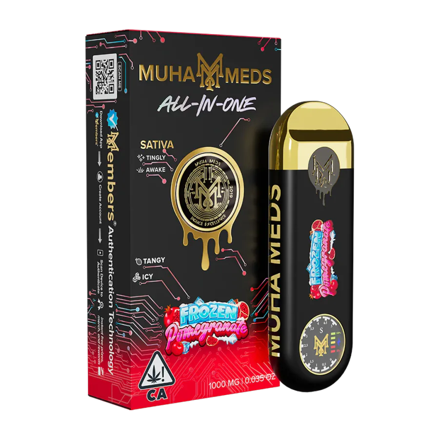 MUHA MED ALL-IN-ONE - FROZEN POMEGRANATE (SATIVA)