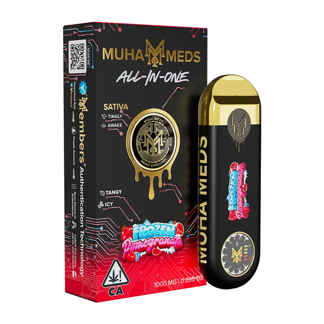 MUHA MED ALL-IN-ONE - FROZEN POMEGRANATE (SATIVA) product image