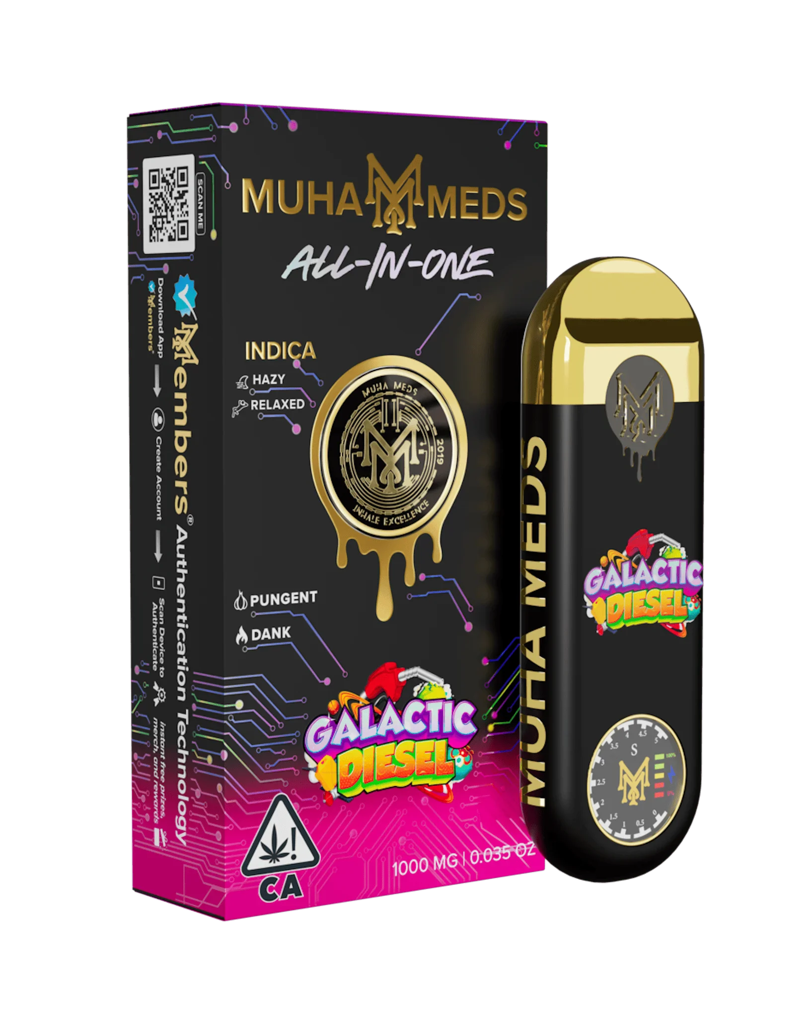 MUHA MEDS ALL-IN-ONE – GALACTIC DIESEL (INDICA) zoom image