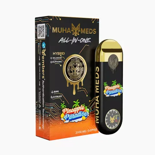 MUHA MEDS ALL-IN-ONE – PINEAPPLE PARADISE (HYBRID) product image