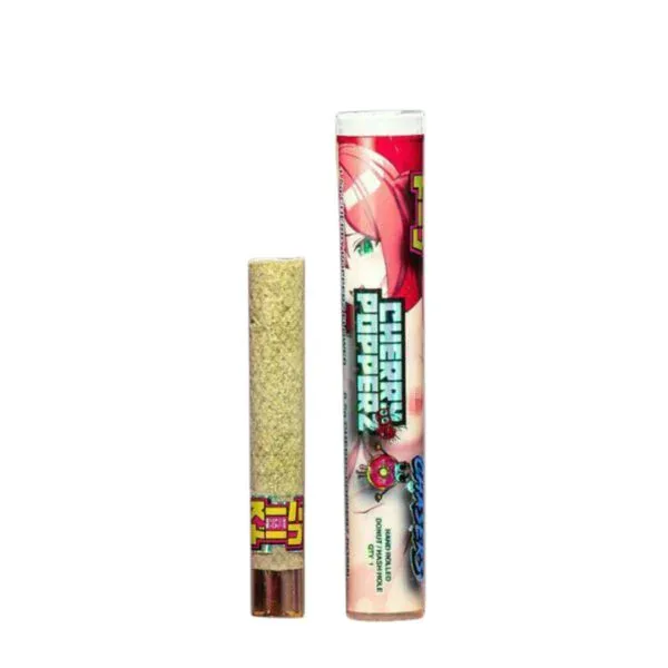 SUPER DOPE - CHERRY POPPERZ - 2G HASH HOLE JOINT