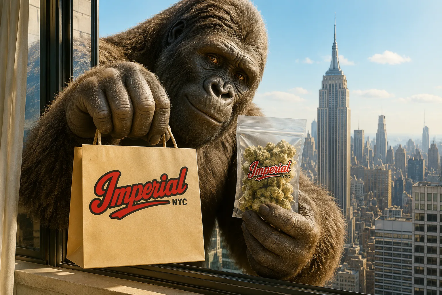 Imperial NYC brand mascot